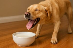 Psi a trávení laktózy aneb může pes mléko?