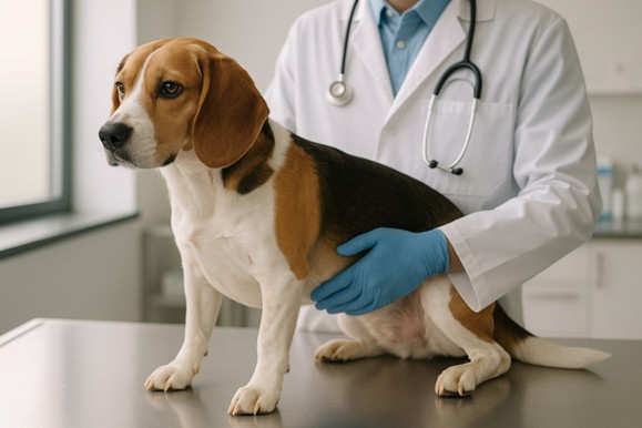 Jak vypadá kýla u psa a jaké jsou možnosti léčby?